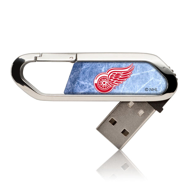 Detroit Red Wings Ice USB 32GB Clip Style Flash Drive
