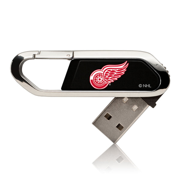 Detroit Red Wings Solid USB 32GB Clip Style Flash Drive