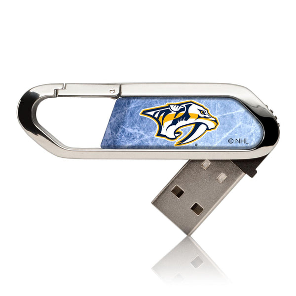Nashville Predators Ice USB 32GB Clip Style Flash Drive