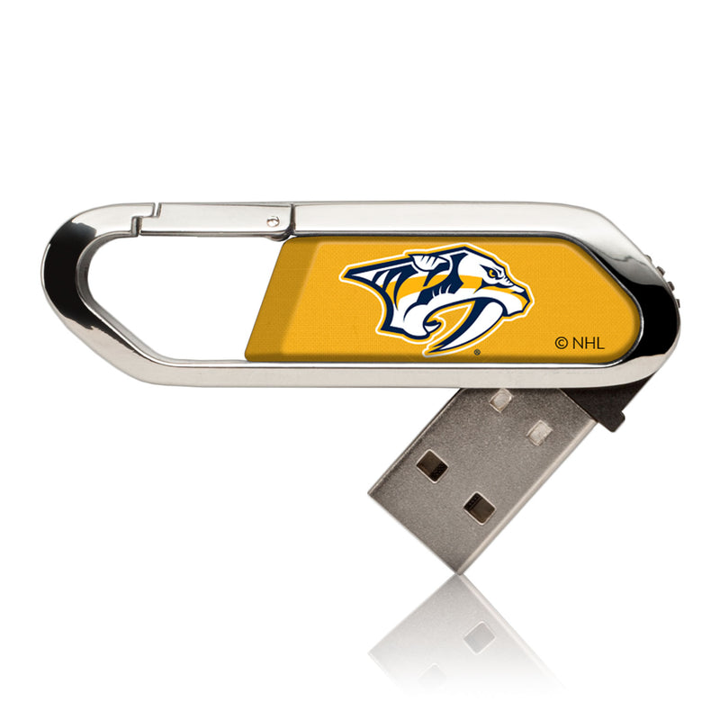 Nashville Predators Solid USB 32GB Clip Style Flash Drive