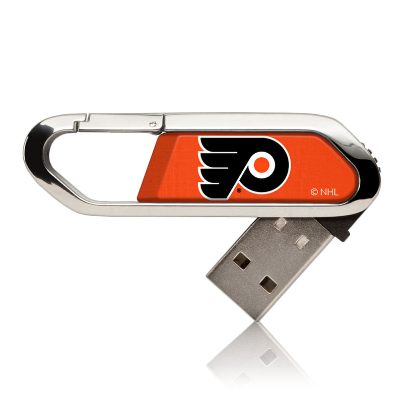 Philadelphia Flyers Solid USB 32GB Clip Style Flash Drive