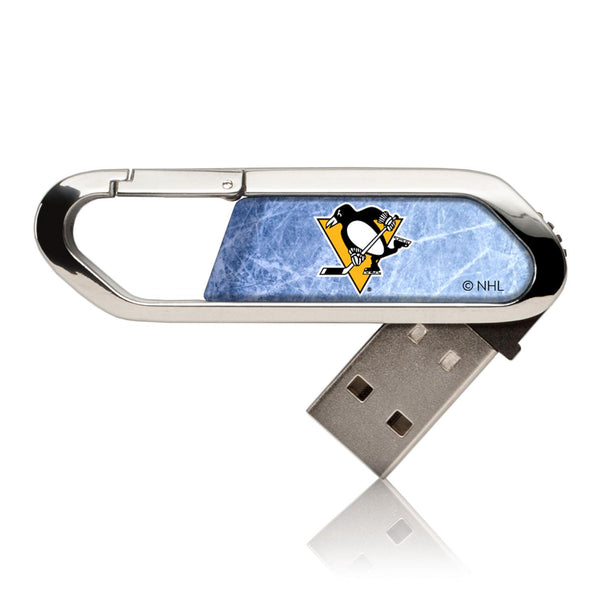 Pittsburgh Penguins Ice USB 32GB Clip Style Flash Drive