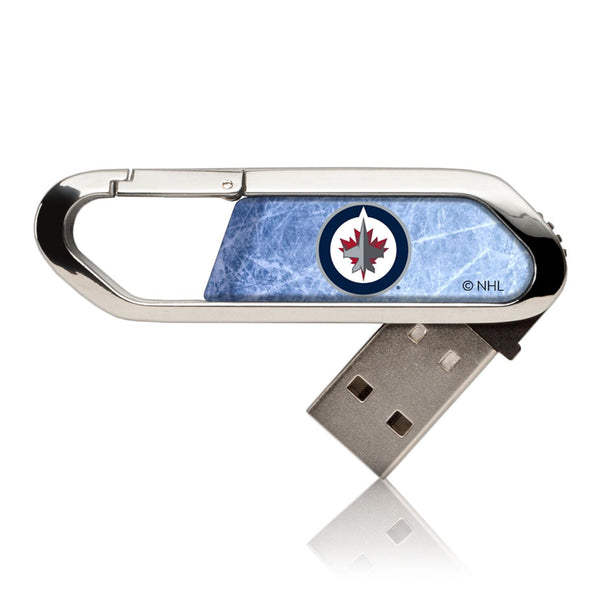 Winnipeg Jets Ice USB 32GB Clip Style Flash Drive