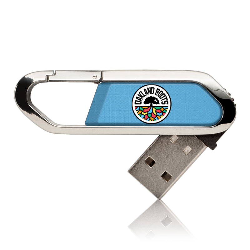 Oakland Roots SC  Solid USB 32GB Clip Style Flash Drive