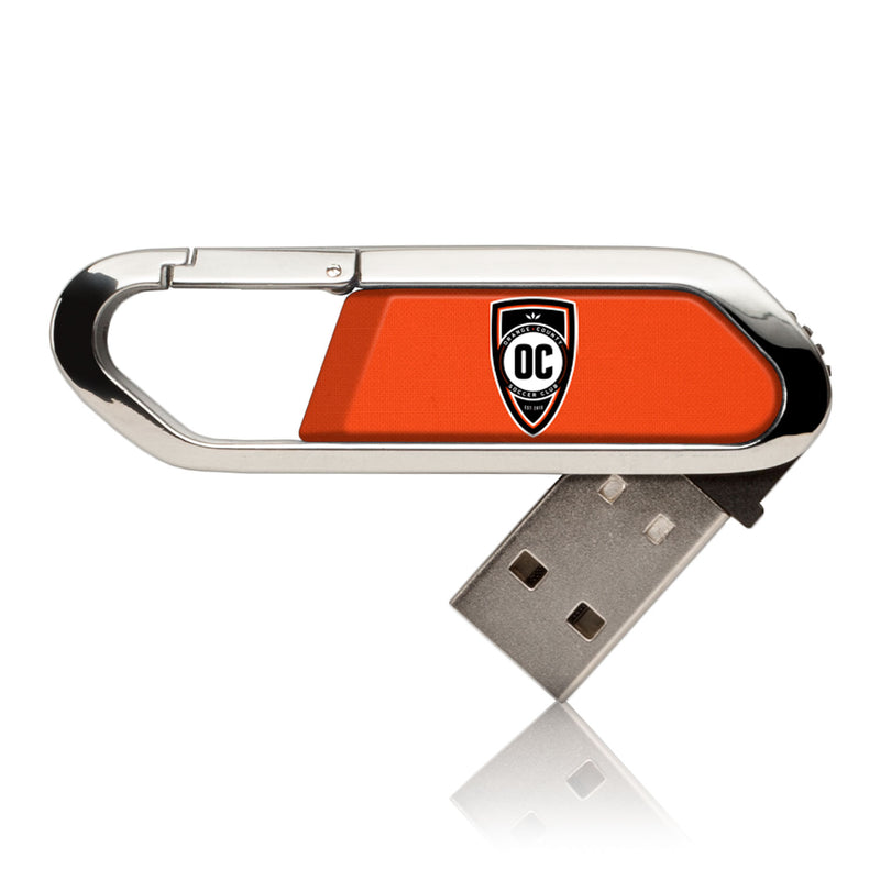 Orange County SC  Solid USB 32GB Clip Style Flash Drive