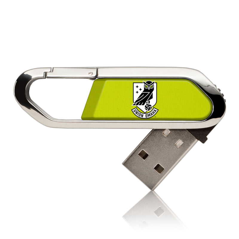Union Omaha SC  Solid USB 32GB Clip Style Flash Drive