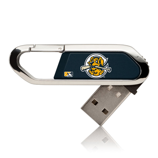 Charleston RiverDogs Solid USB 32GB Clip Style Flash Drive