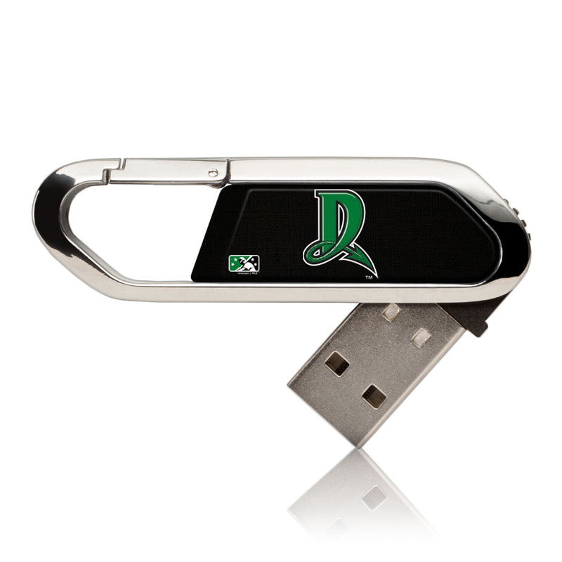 Dayton Dragons Solid USB 32GB Clip Style Flash Drive