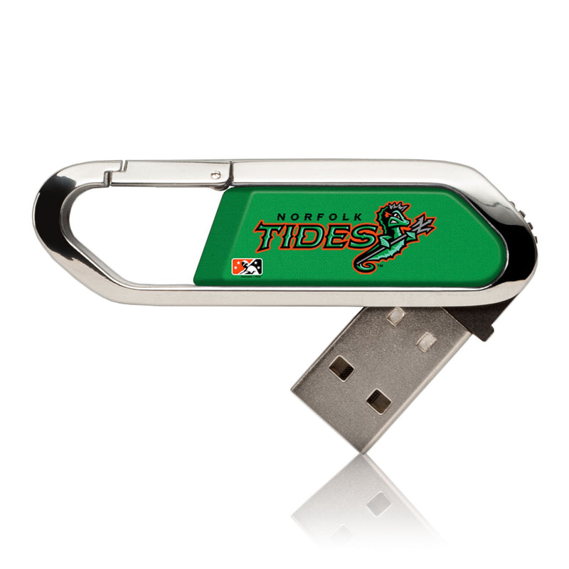 Norfolk Tides Solid USB 32GB Clip Style Flash Drive