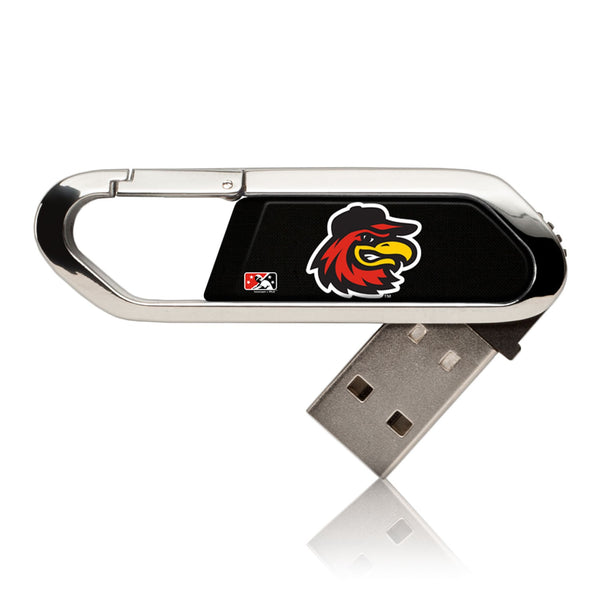 Rochester Red Wings Solid USB 32GB Clip Style Flash Drive