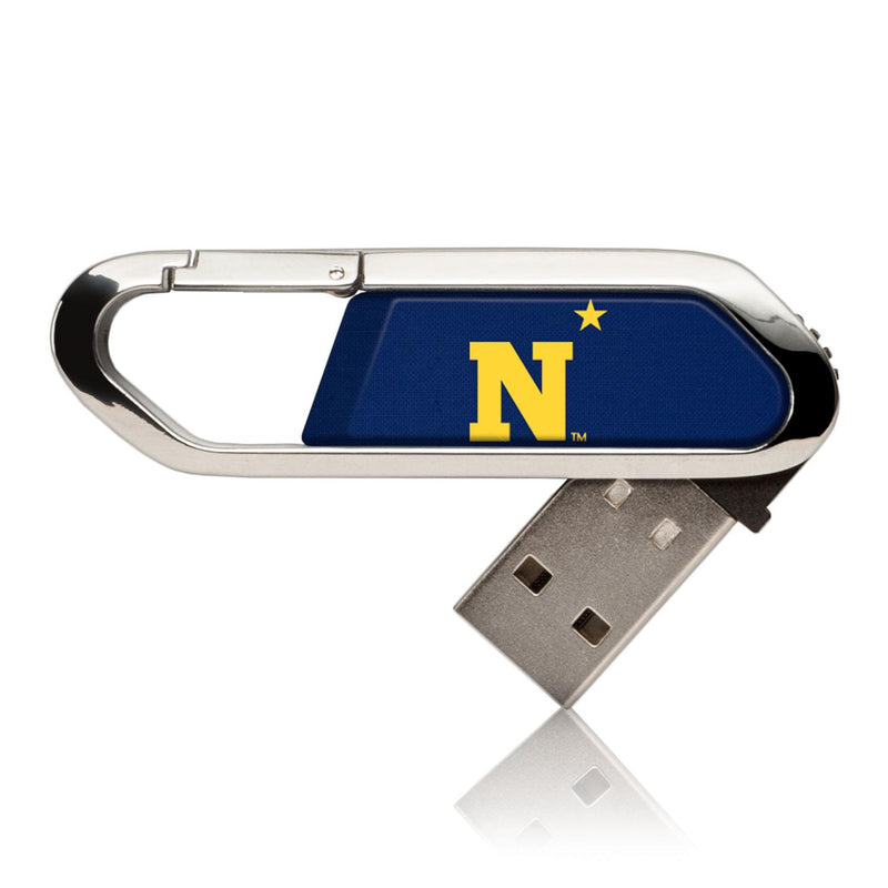 Naval Academy Midshipmen Solid USB 32GB Clip Style Flash Drive