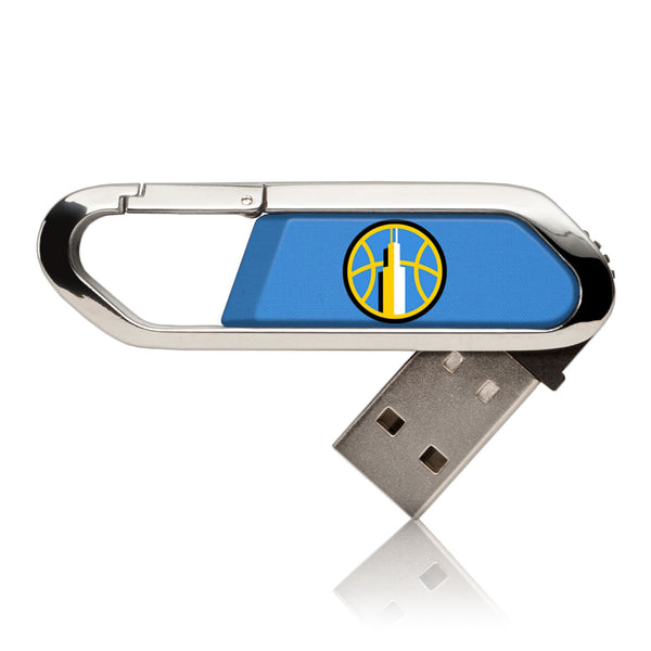 Chicago Sky Solid USB 32GB Clip Style Flash Drive