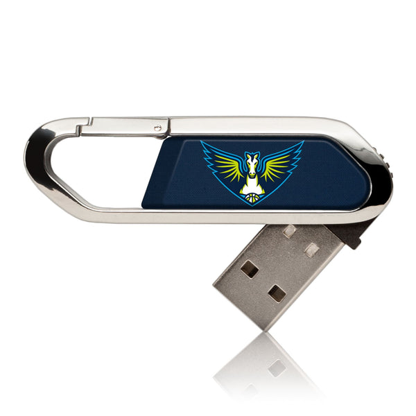 Dallas Wings Solid USB 32GB Clip Style Flash Drive