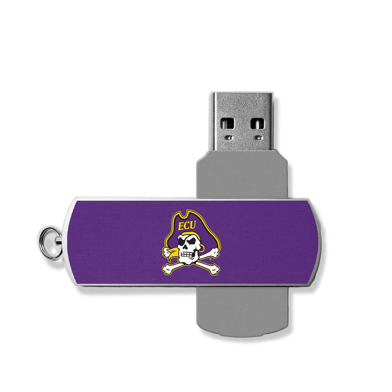 East Carolina Pirates Solid USB 32GB Flash Drive