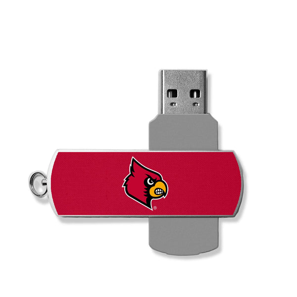 Louisville Cardinals Solid USB 32GB Flash Drive