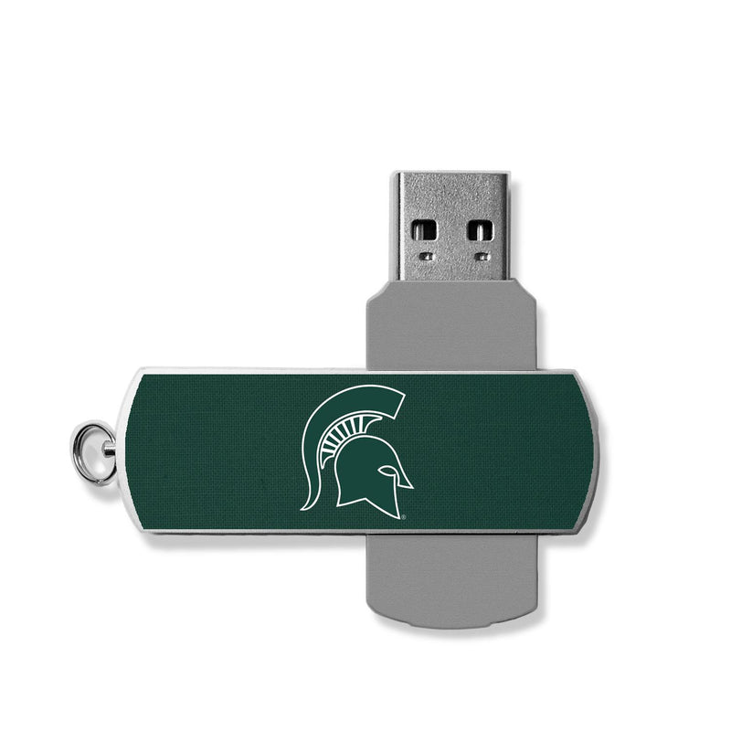 Michigan State Spartans Solid USB 32GB Flash Drive