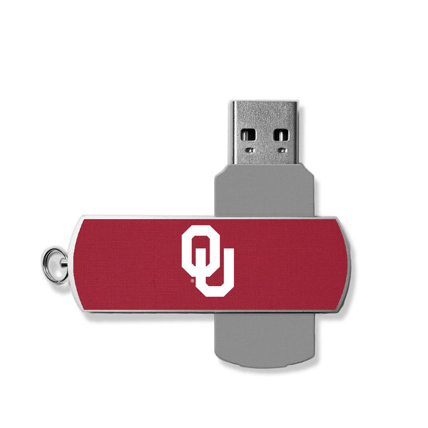 Oklahoma Sooners Solid USB 32GB Flash Drive