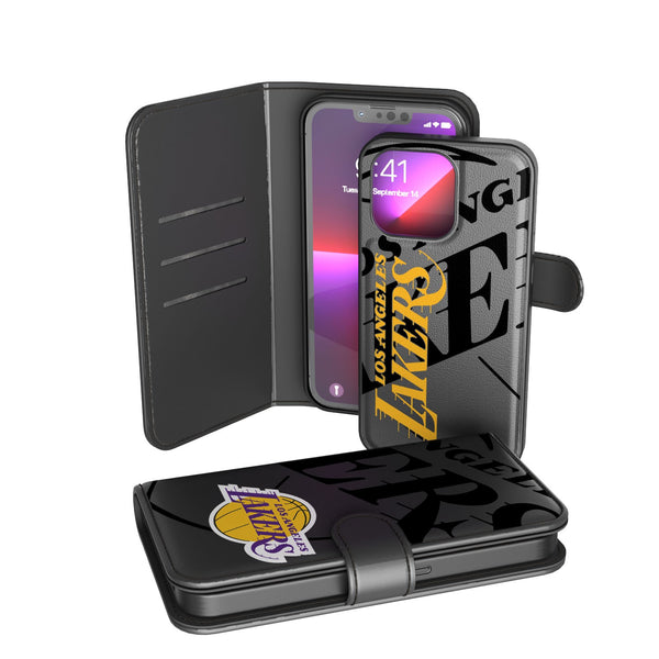 Los Angeles Lakers Tilt iPhone Wallet Case