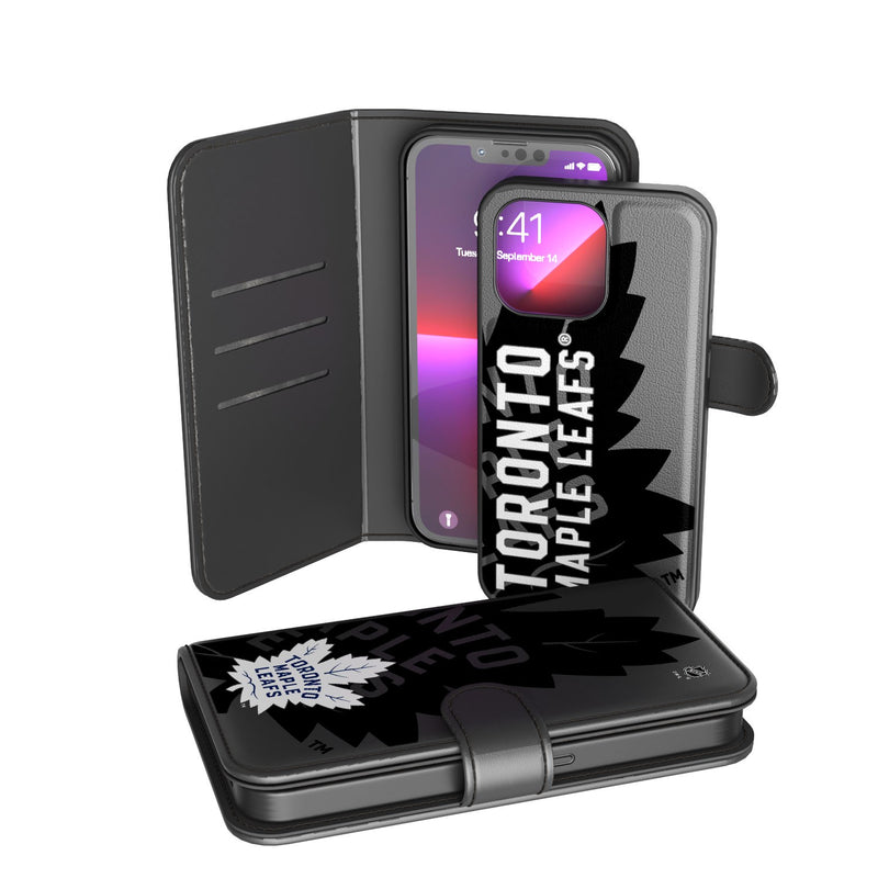 Toronto Maple Leafs Tilt iPhone Wallet Case
