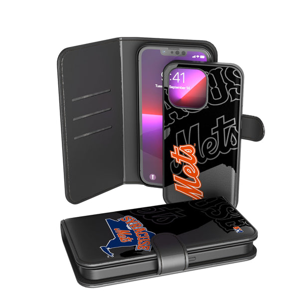 Syracuse Mets Tilt iPhone Wallet Case