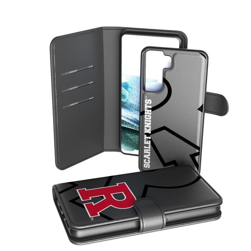 Rutgers Scarlet Knights Tilt Galaxy Wallet Case