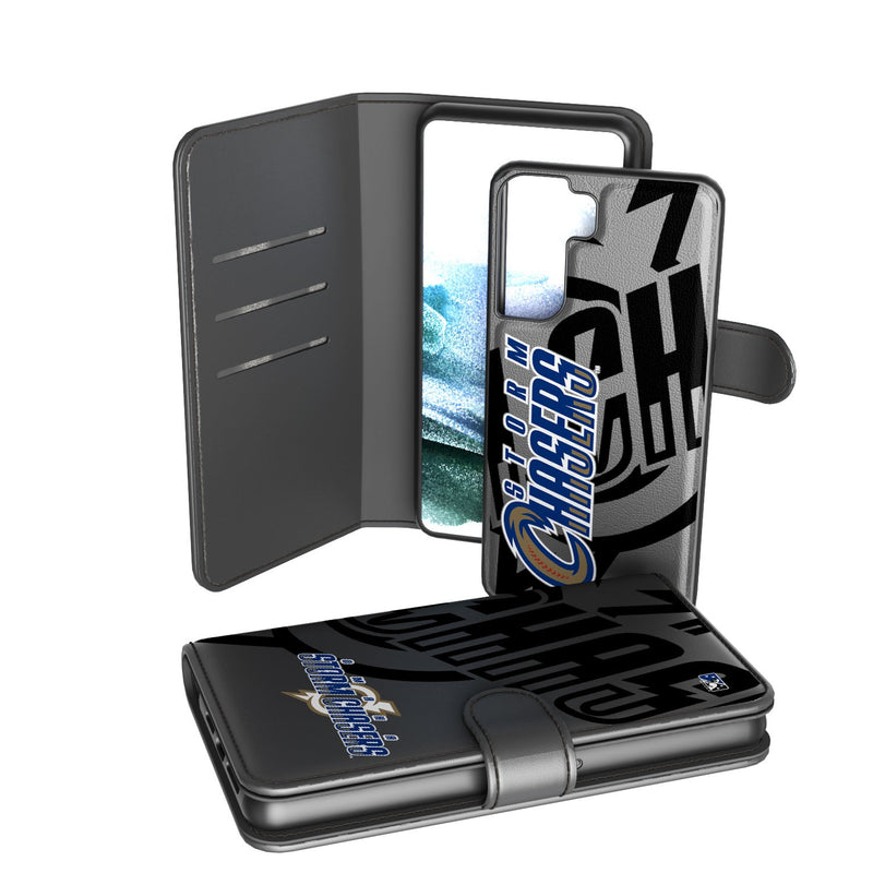 Omaha Storm Chasers Tilt Galaxy Wallet Case